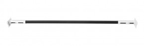 Турник раздвижной 1250-1500 цв. белый-черный FLEXTER PROFI в Краснокамске - krasnokamsk.mebel-74.com | фото