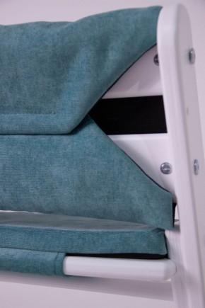 Комплект растущий стул и подушки Конёк Горбунёк Комфорт  (Лазурный, Волна) в Краснокамске - krasnokamsk.mebel-74.com | фото