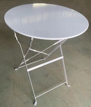 Комплект садовой мебели OTS-001R (стол + 2 стула) металл в Краснокамске - krasnokamsk.mebel-74.com | фото