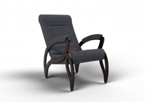 Кресло для отдыха Зельден 20-Т-ГР (ткань/венге) ГРАФИТ в Краснокамске - krasnokamsk.mebel-74.com | фото