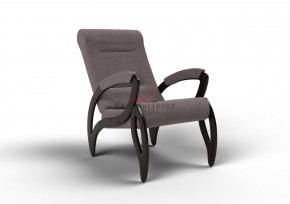 Кресло для отдыха Зельден 20-Т-ГР (ткань/венге) ГРАФИТ в Краснокамске - krasnokamsk.mebel-74.com | фото