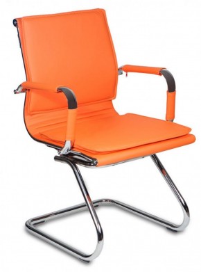 Кресло для посетителя Бюрократ CH-993-Low-V/orange оранжевый в Краснокамске - krasnokamsk.mebel-74.com | фото