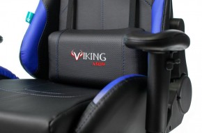 Кресло игровое Бюрократ VIKING 5 AERO BLUE черный/синий в Краснокамске - krasnokamsk.mebel-74.com | фото