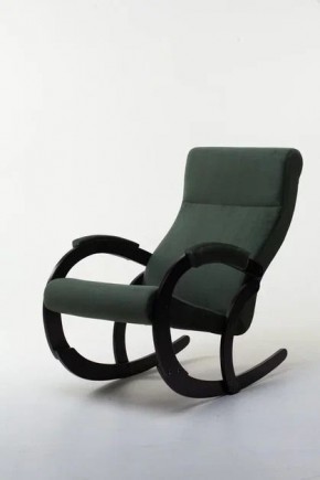 Кресло-качалка КОРСИКА 34-Т-AG (зеленый) в Краснокамске - krasnokamsk.mebel-74.com | фото