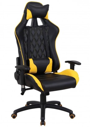 Кресло компьютерное BRABIX "GT Master GM-110" (черное/желтое) 531927 в Краснокамске - krasnokamsk.mebel-74.com | фото