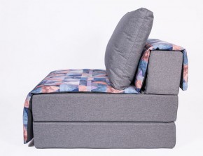 Кресло-кровать бескаркасное Харви (серый-сноу деним) в Краснокамске - krasnokamsk.mebel-74.com | фото