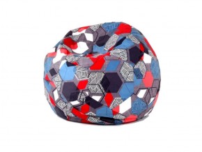 Кресло-мешок Мяч M (Geometry Slate) в Краснокамске - krasnokamsk.mebel-74.com | фото