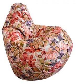Кресло-мешок Цветы L в Краснокамске - krasnokamsk.mebel-74.com | фото