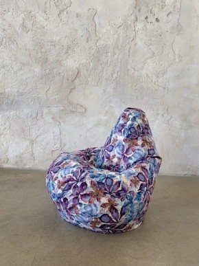 Кресло-мешок Цветы L в Краснокамске - krasnokamsk.mebel-74.com | фото