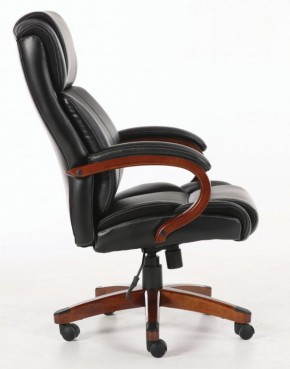 Кресло офисное BRABIX PREMIUM "Magnum EX-701" (дерево, рециклированная кожа, черное) 531827 в Краснокамске - krasnokamsk.mebel-74.com | фото