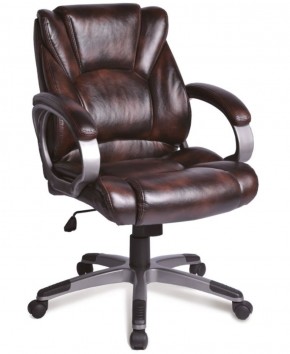 Кресло офисное BRABIX "Eldorado EX-504" (коричневое) 530875 в Краснокамске - krasnokamsk.mebel-74.com | фото