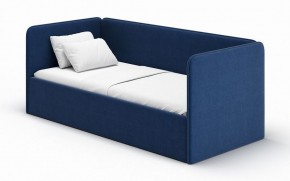 Кровать-диван Leonardo 160*70 (Синий) + боковина в Краснокамске - krasnokamsk.mebel-74.com | фото