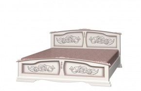ЕЛЕНА Кровать из массива 1400 (Дуб Молочный) в Краснокамске - krasnokamsk.mebel-74.com | фото