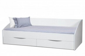 Кровать одинарная "Фея - 3" симметричная New (2000Х900) белая в Краснокамске - krasnokamsk.mebel-74.com | фото