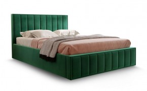 Кровать "Вена" 1600 СТАНДАРТ Вариант 1 Мора зеленый + ортопедическое основание на 5 опорах в Краснокамске - krasnokamsk.mebel-74.com | фото