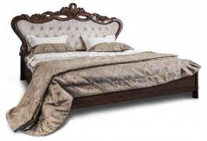 Кровать с мягким изголовьем Афина 1600 (караваджо) ламели в Краснокамске - krasnokamsk.mebel-74.com | фото