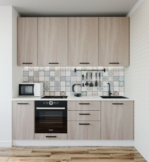 Кухонный гарнитур Шимо 2200 (Стол. 26мм) в Краснокамске - krasnokamsk.mebel-74.com | фото