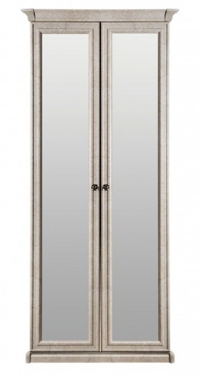 Шкаф 2-х створчатый с Зеркалом Афина (крем корень) в Краснокамске - krasnokamsk.mebel-74.com | фото