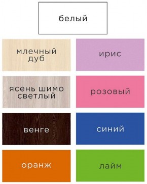 Шкаф ДМ 800 с 2-мя ящиками (розовый) в Краснокамске - krasnokamsk.mebel-74.com | фото