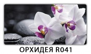 Стол Бриз с фотопечатью Орхидея R041 в Краснокамске - krasnokamsk.mebel-74.com | фото