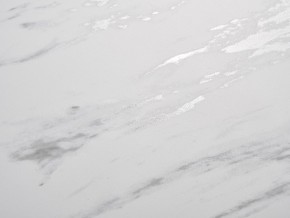 Стол CREMONA 140 KL-99 Белый мрамор матовый, итальянская керамика / черный каркас, ®DISAUR в Краснокамске - krasnokamsk.mebel-74.com | фото