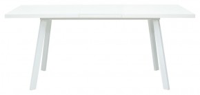 Стол ФИН 120 Белый, стекло/ Белый каркас М-City в Краснокамске - krasnokamsk.mebel-74.com | фото
