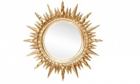 Зеркало круглое золото (1810(1) в Краснокамске - krasnokamsk.mebel-74.com | фото